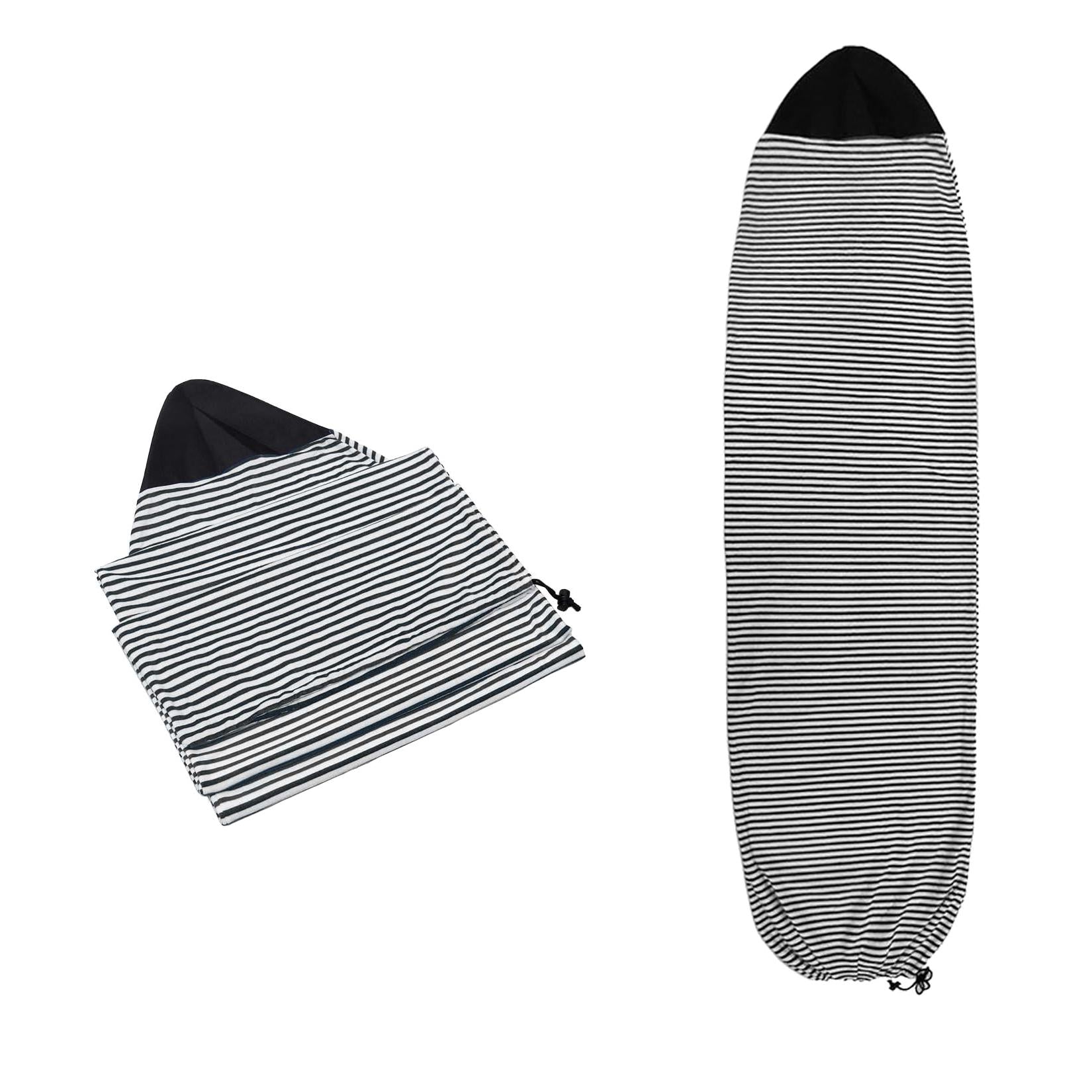delendo Surfboard Sock Cover for Longboard Paddleboard Surf Board Sup Paddle Board,  Foot Quick Dry Stretch Surfboard Bag Sleeve with Drawstring Closure