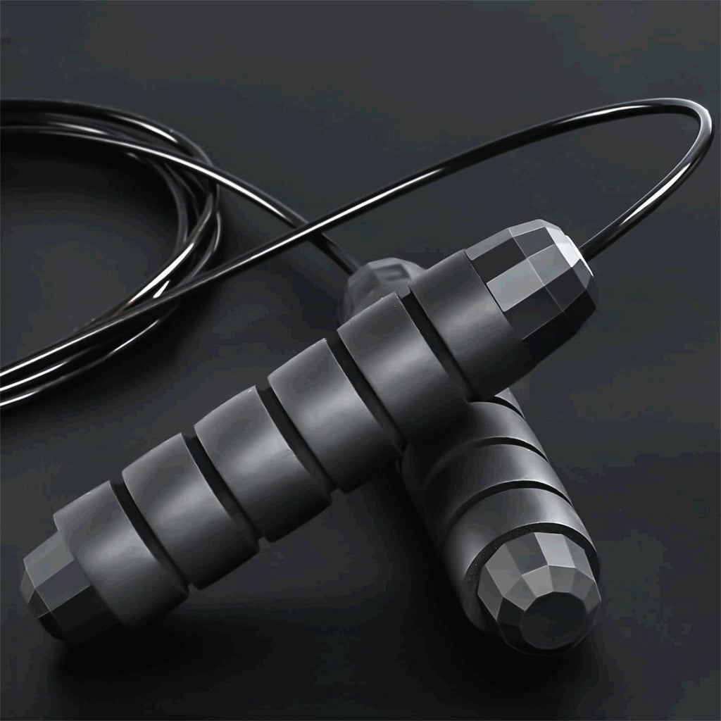 delendo Adjustable Jump Rope with Foam Handles for Fitness, Home Exercise & Slim Body