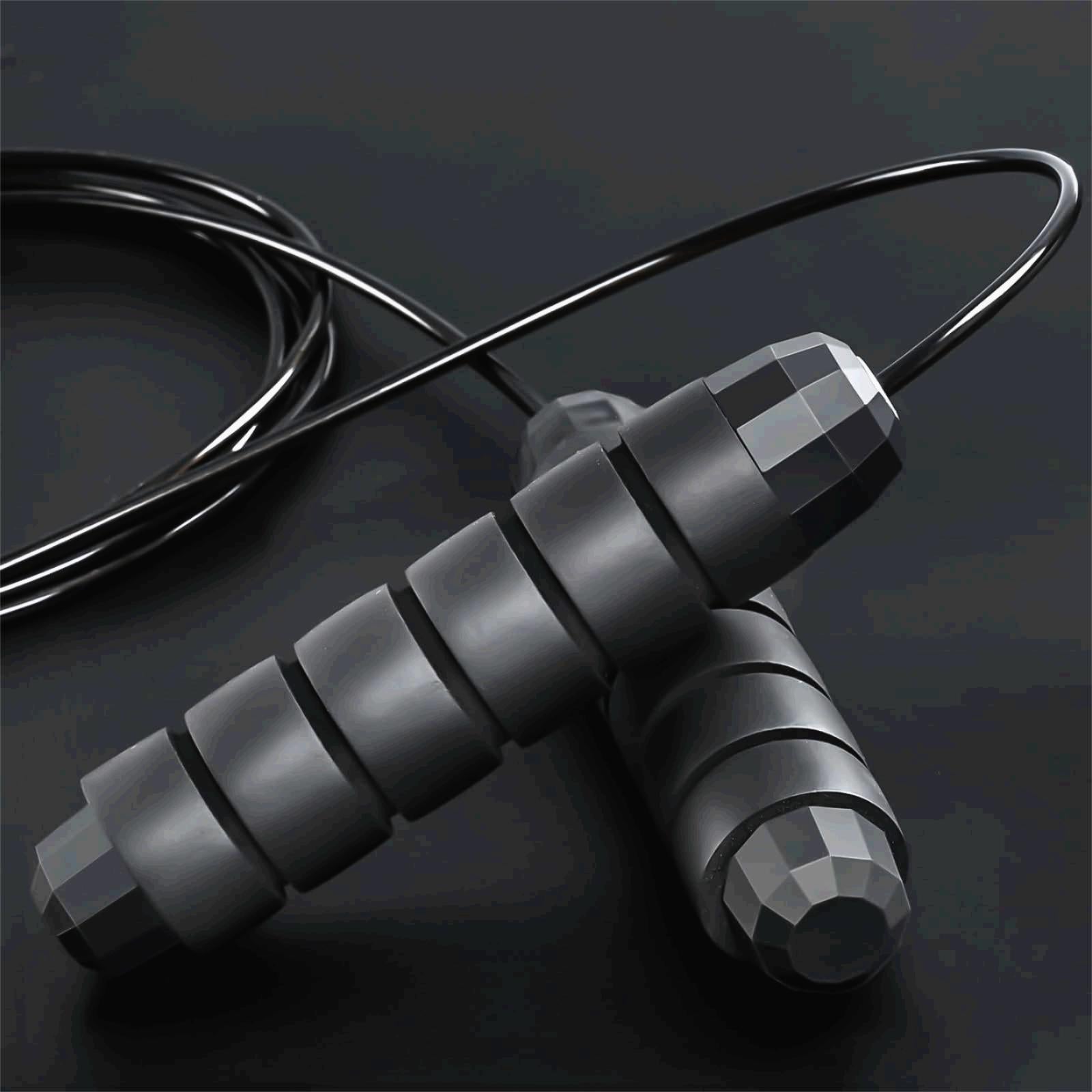delendo Adjustable Jump Rope with Foam Handles for Fitness, Home Exercise & Slim Body