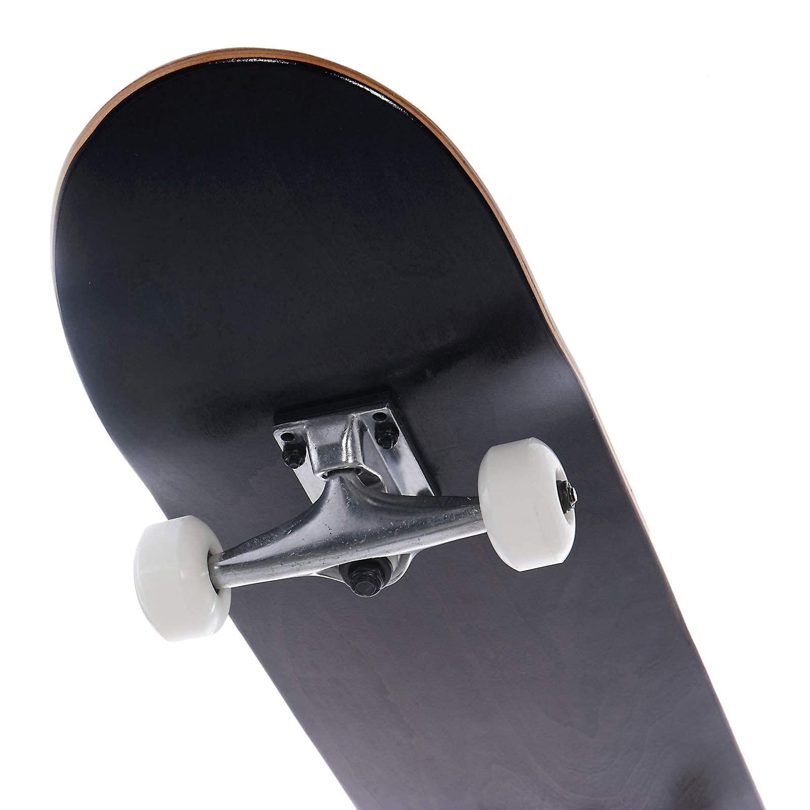 delendo Double Kick Concave Standard and Tricks Skateboards for Kids and Beginners