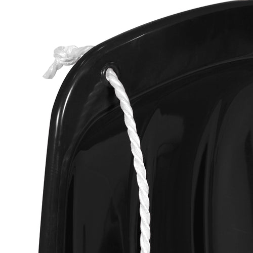 delendo 48in Kids Plastic Toboggan Snow Sled with Pull Rope